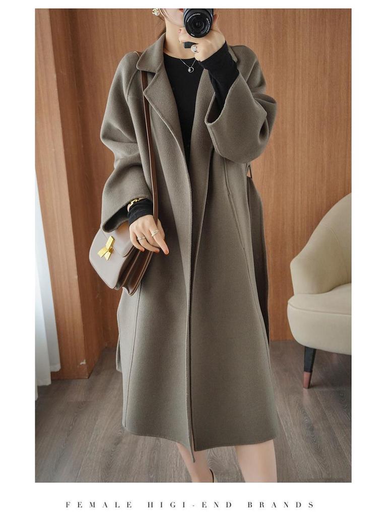 Women's Trendy Long Plus Size Cardigan Coat - Autumn/Winter 2025 Collection