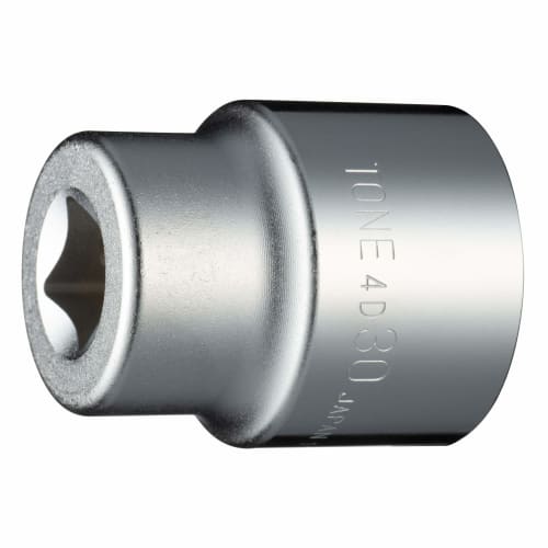TONE Socket (12 Squares) HP4D-30 Drive Angle 12.7mm (1/2") Width Across Flats 30mm