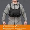 Qianyu Tactical Chest Bag & Vest - Tactical EDC Chest Bag Equipment, with Zipper Closure and Adjustable Shoulder Straps