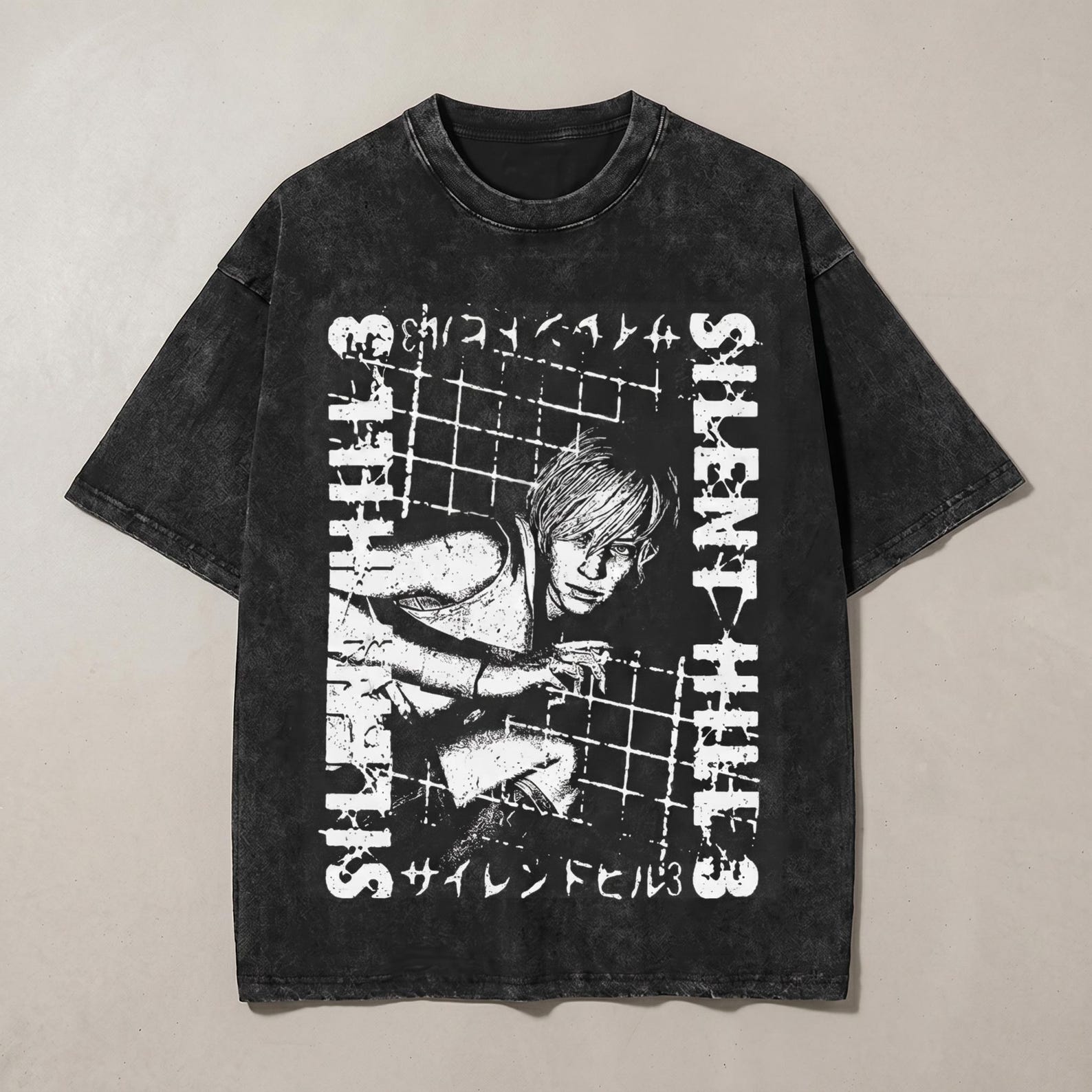 Silent Hill 3 Heather Mason T-Shirt | Silent Hill Shirt | Vintage Horror Game Graphic Tee | Y2K Streetwear | Gamer Gift Unisex Clothing 3XL