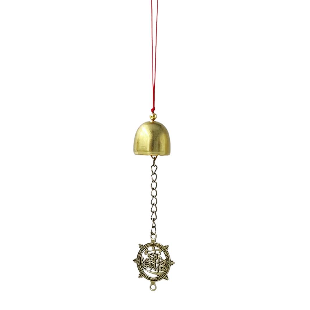 Ancient Style Metal Wind Chime Door Ornament - Chinese Style Garden Handicraft Doorbell