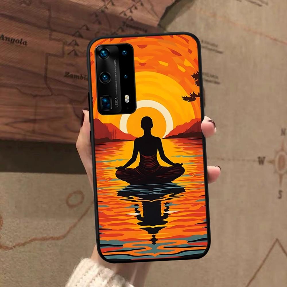 The Yoga Phone Case For Huawei P 8 9 10 20 30 40 50 Pro Lite Psmart Honor 10 Lite 70 Mate 20lite