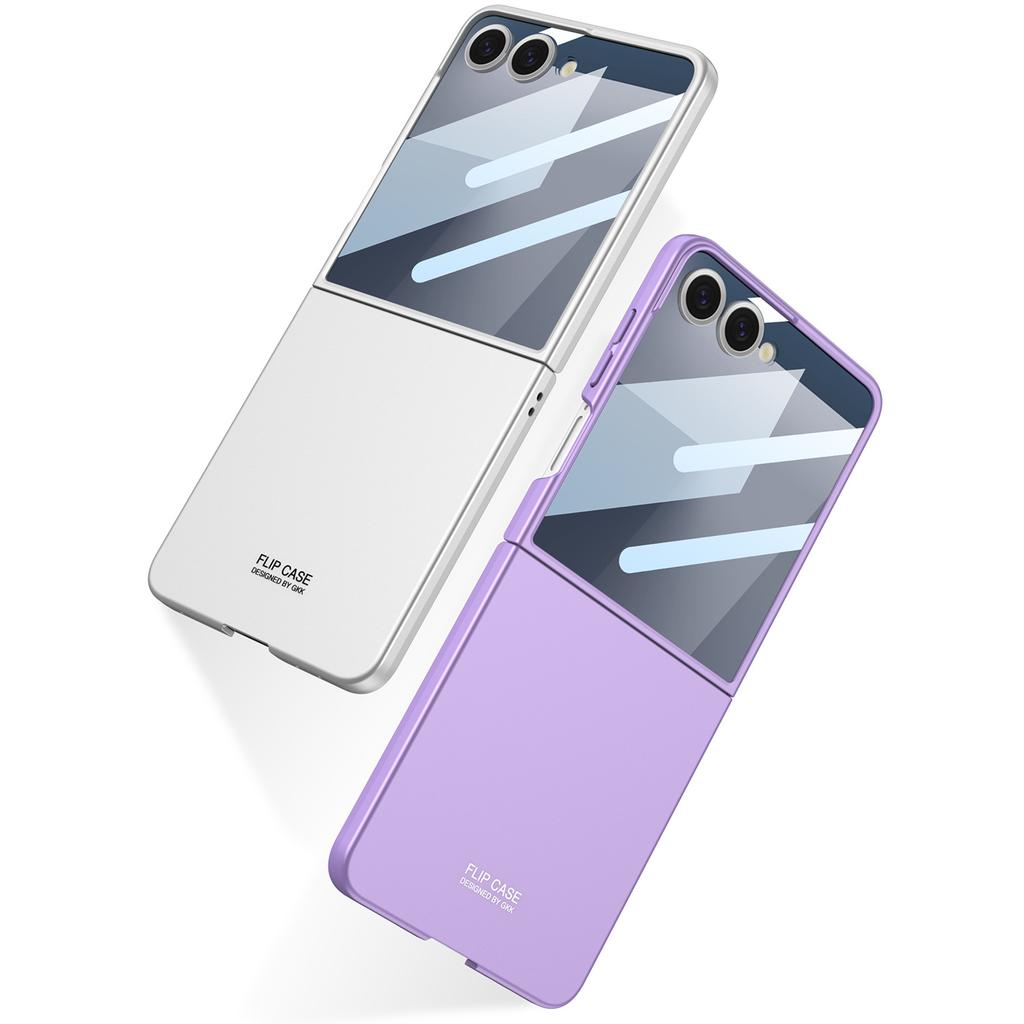 Samsung ZFlip7 Mobile Phone Case Folding Screen Ultra Thin Full Inclusive Protective Case Film Anti Fall Flip7 Protective Case Trend