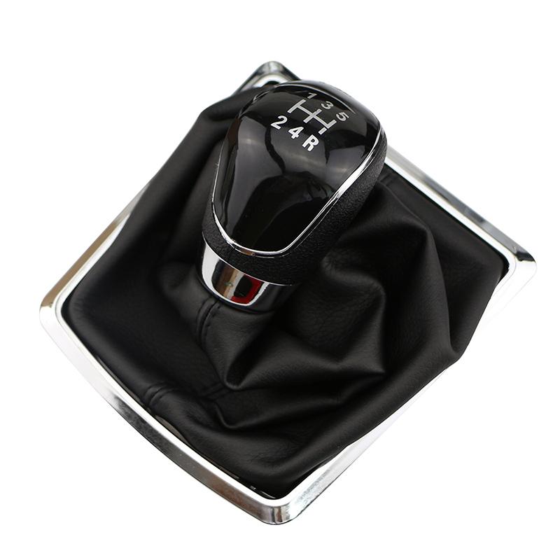 Buton de schimbare a vitezei cu 5 6 viteze ABS/Ghâc din piele pentru Ford Focus 2 MK2 2005 - 2011 Fiesta Kuga