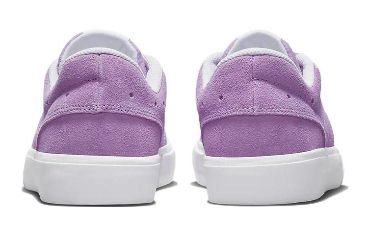 Jordan Air Jordan Series ES Leather Slip Resistant Abrasion Resistant Low top Kids' Skateboarding Shoes Purple DN3205-505
