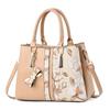 Persalized Embroidered Middle-aged Mother Bag Large Capacity Handbag  New Fashi Shoulder Bag