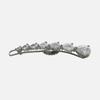 J Lauren Pear Cut Crescendo Cubic Hairpin H01416