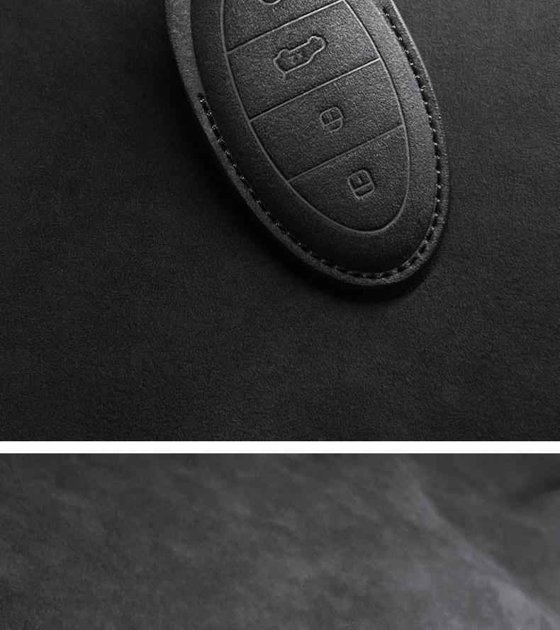 Faux Fur Key Covers & Buckles for BYD U7/U8/U9 - Interior Accessories Modification