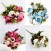 Colored Artificial Peony Flowers Perfect For Home Party Decoration**