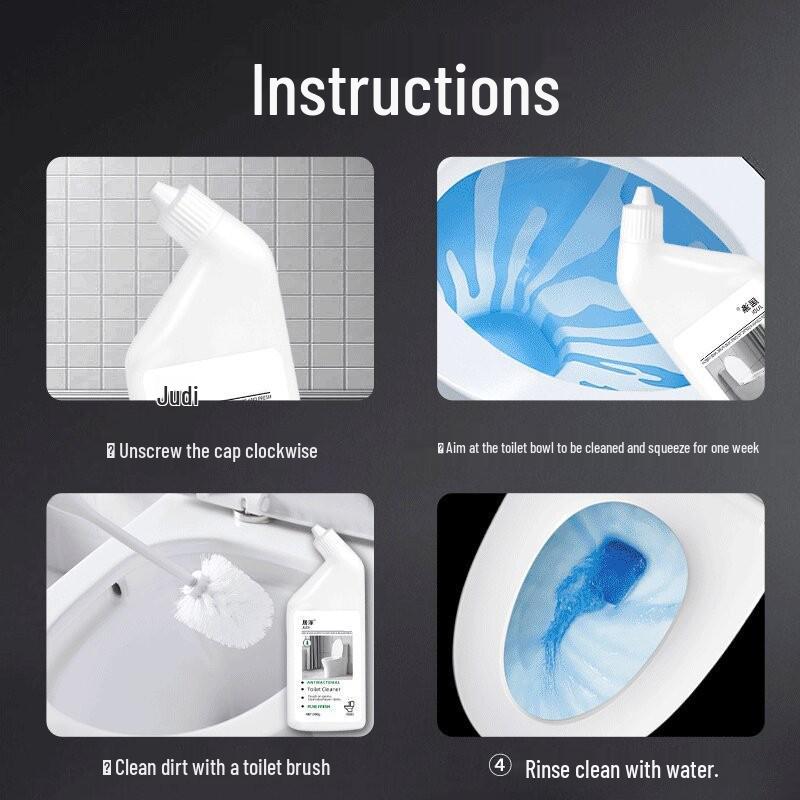 Multi-effect Bathroom Toilet Stain & Yellowing Remover Cleaner No