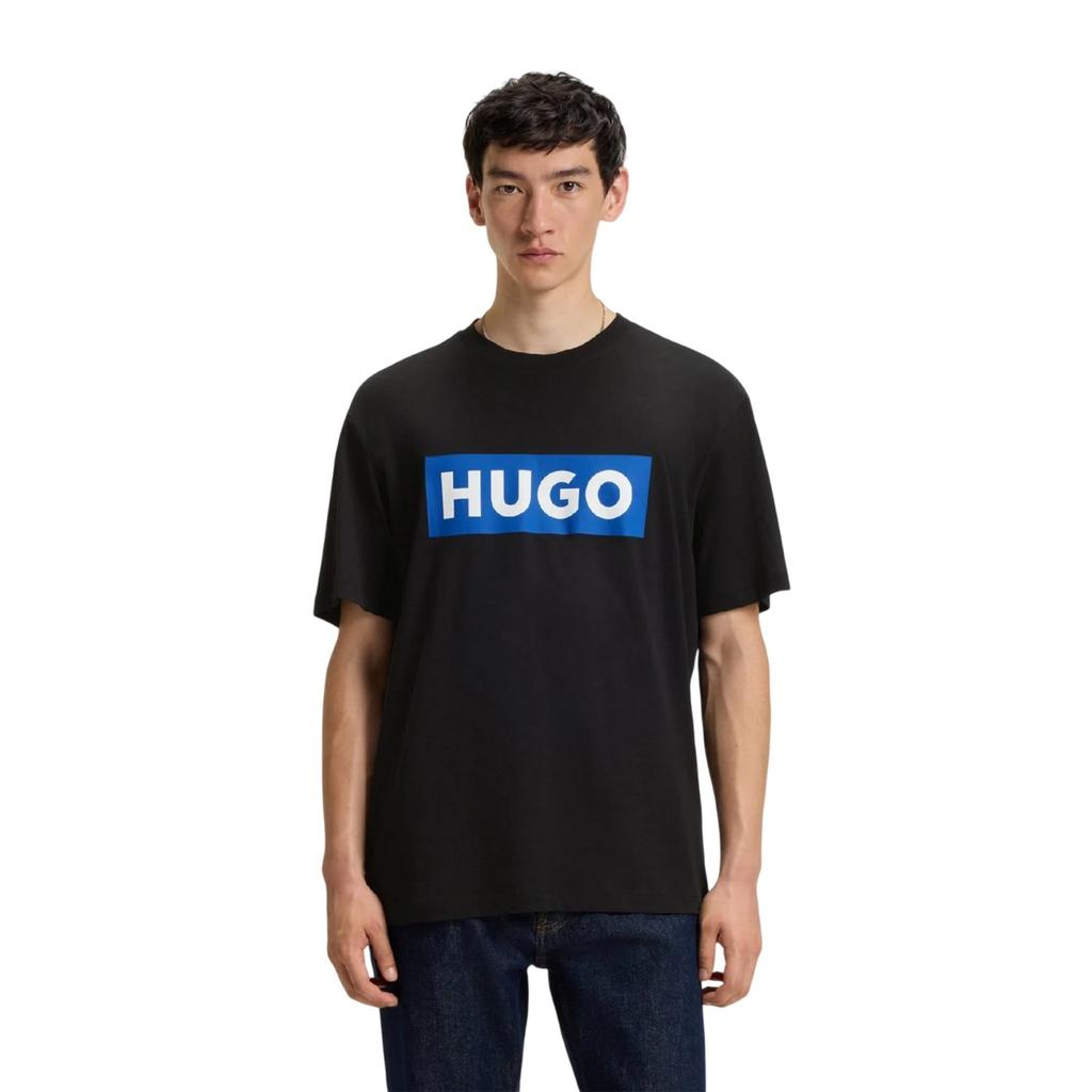 Hugo Mens Nico Print Logo T-Shirt