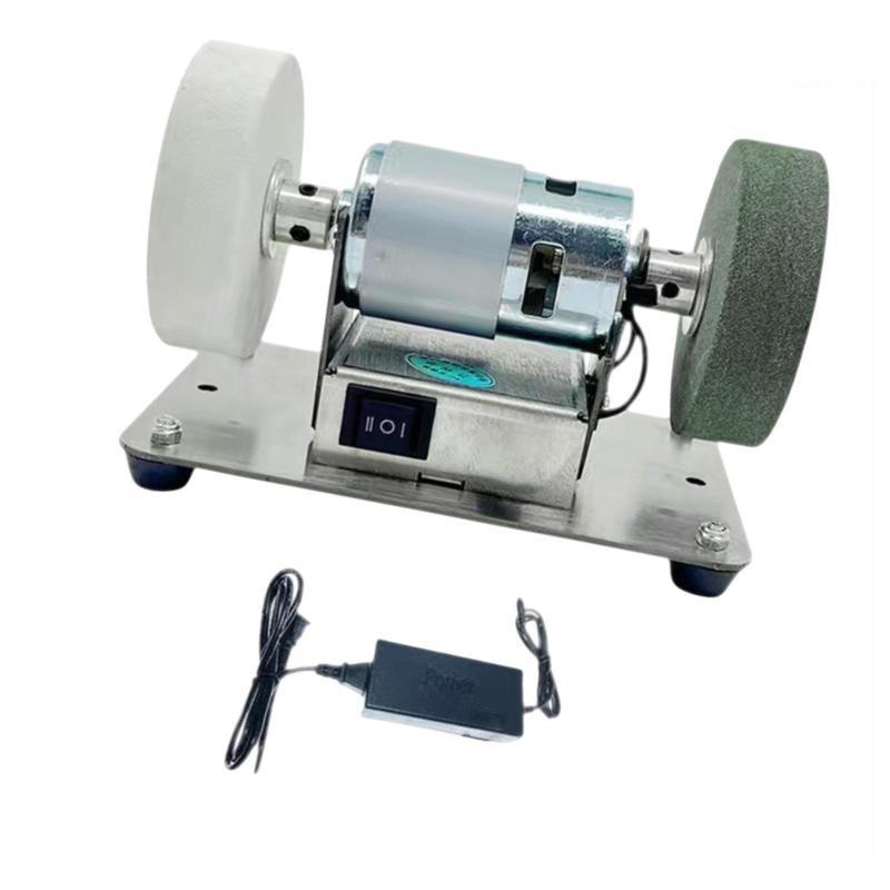 Speed Adjustable Electric Belt Grinder Portable DIY Making Sharpening Power Tool Multifunction Mini Belt Sander