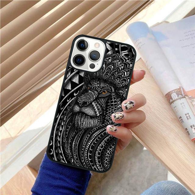 Maori Polynesian Samoan Tribal Phone Case Back Cover for iPhone 17 Air 16 15 14 13 11 12 Pro Max Plus Shell Coque