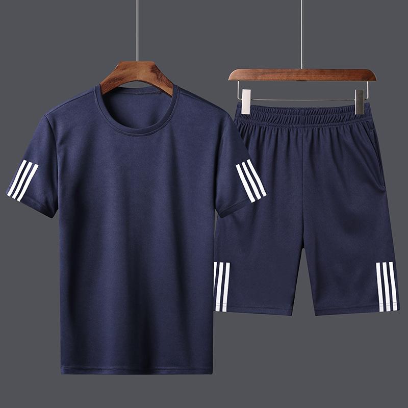 Pantaloni scurți Sport Set Mânecă Scurtă Vară