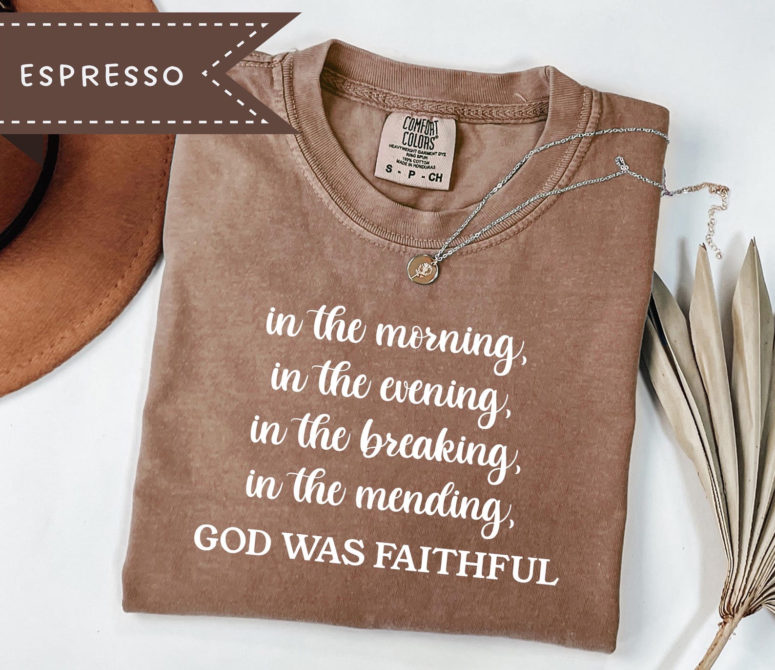 God Was Faithful Christian Merch, Christian Tee, Comfort Colors Christian Tshirt, Garment Dyed Tee, Easter Basket Gift 2XL