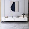 Yijiada Modern TV Cabinet & Coffee Table Combo for Small Spaces