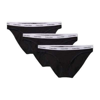 Color Block Letter Comfortable Triangle Underwear 3-Pack Women Underwear Black QD5207-001