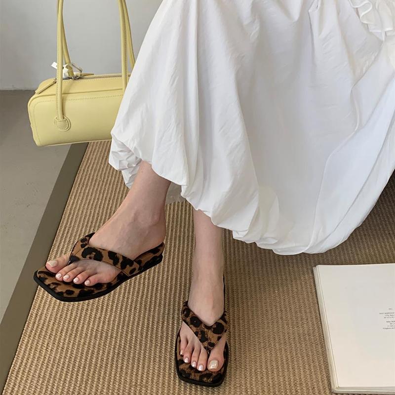 Sommer Plateau Zehensteg Damen Hausschuhe Mode Keilabsatz Pantoletten Damen Casual Gladiator Strand Flip Flop