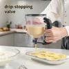 Multi-Purpose 1L Capacity Batter Dispenser with Handle Measuring Cup Batter Funnel Cup Graduated Baking Tools Dessert Making