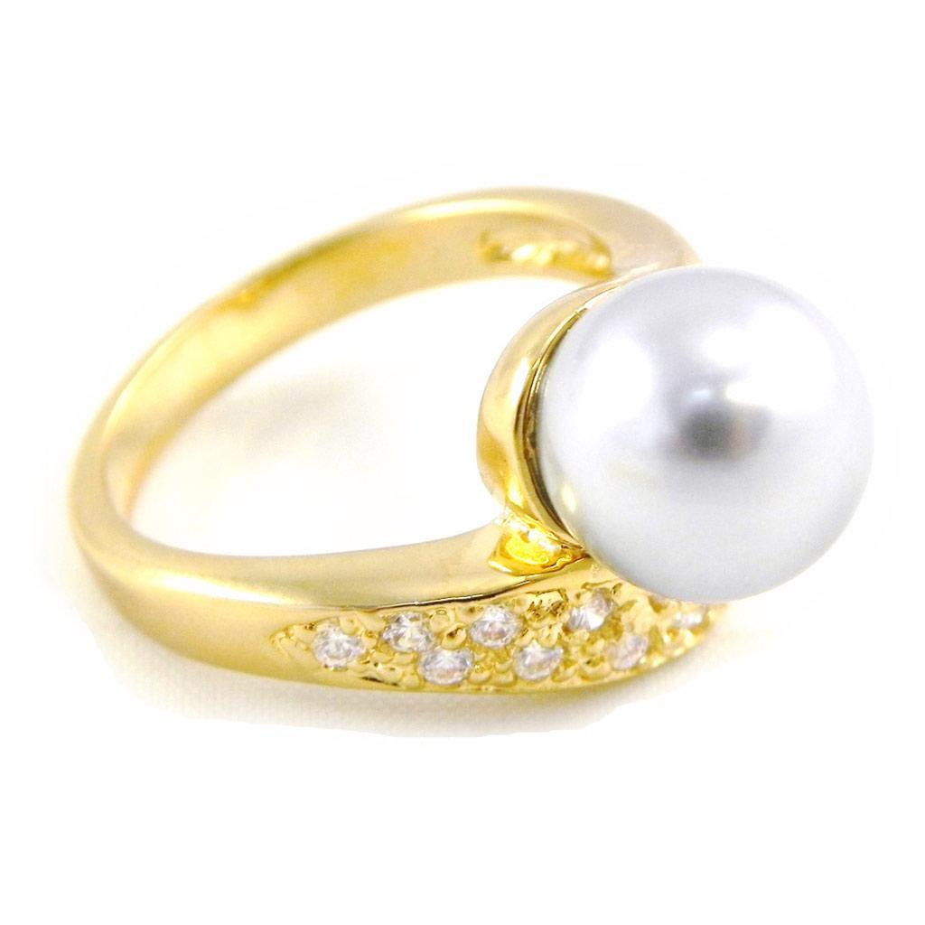 Bague 'Catherine' Plaqué Or