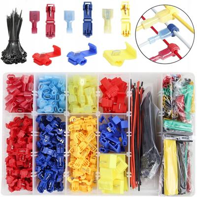 Quick Splice Electrical T-Tap Wire Spade Connectors Terminal Crimp Insulated
