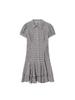 2025 Herbst/Winter Damen kariertes Lagenkleid - Akademischer Stil