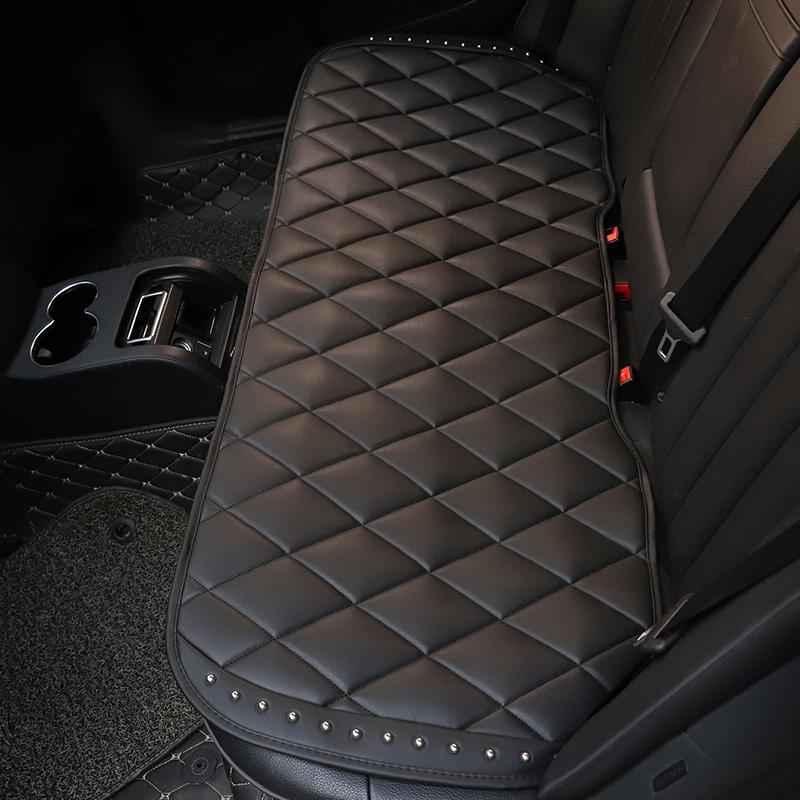 Top Quality Universal Car Seat Cushion For Man Women Fashion Rivet PU Leather Auto Seat Covers Pad Protector Auto Accessories