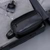 Men's Storage Bag Organizer Travel Business Trip Outdoor Toiletry Bag PU Portable Handheld Cosmetic Bag Large Capacity