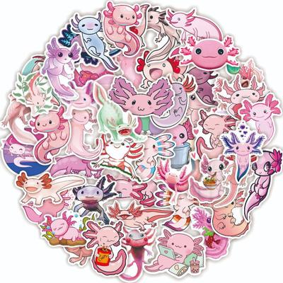 50Pcs Cute Animal Axolotl Graffiti Stickers Cartoon Decals  Diy Diary Scrapbook
