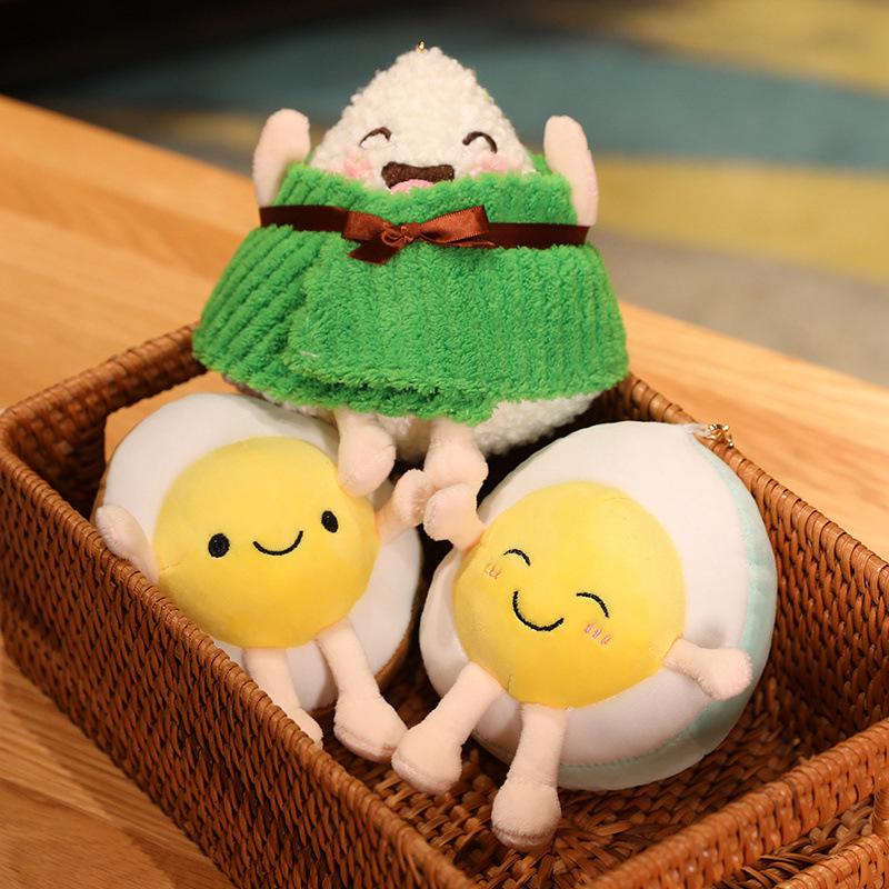 Creative Dragon Boat Festival Zongzi Plush Toy - Doll, Cushion, Pendant, and Gift