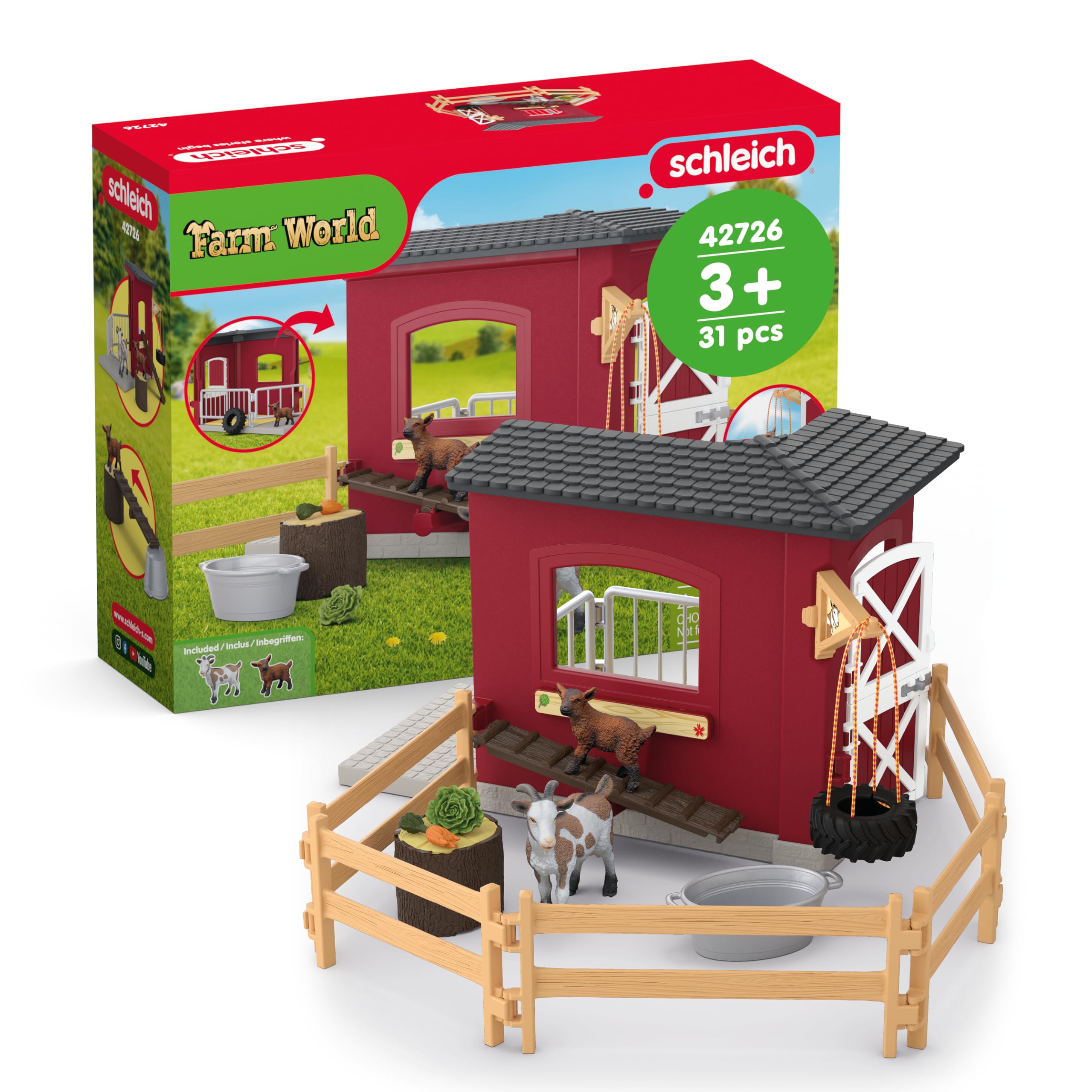 Schleich Ферма Сарай для коз 42726