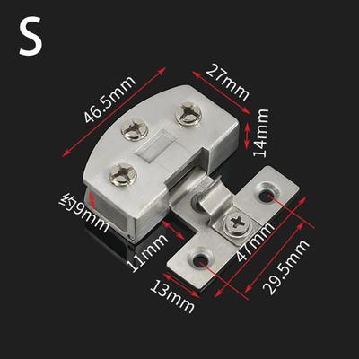 And Secure Glass Hinge for Wine Cabinets 304 Stainless Steel with Enhanced Grip and Easy Installation Features