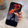 Fairy Tail Natsu Dragneel Handyhülle Für iPhone 17,16,15,14,13,12,11 Plus,Pro Max,XS,Weiche Silikon Schwarze Hülle