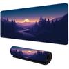 Dreamy scenery Mouse Pad Large Computer Office Game Table Mats XXL Rubber Antislip Gaming Keyboard Mousepads Long  XL Desk Pads