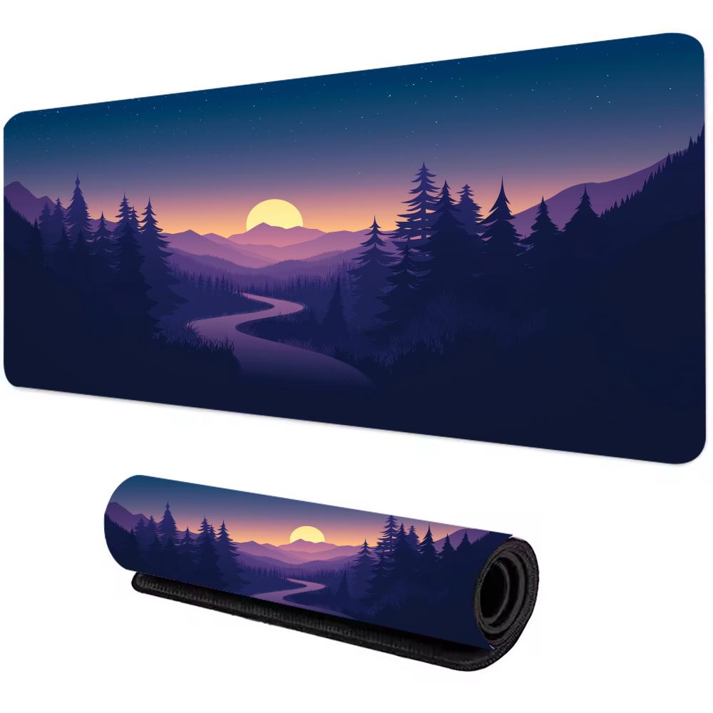 Dreamy scenery Mouse Pad Large Computer Office Game Table Mats XXL Rubber Antislip Gaming Keyboard Mousepads Long XL Desk Pads