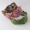 Headwear: New Fashion Baroque Wide-brimmed, Full-diamond, Colorful, and Unique Headband