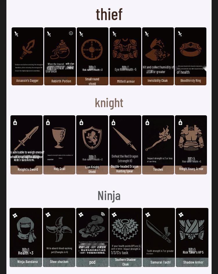 Dungeon Eight Warriors: Bilingual Tabletop Card Game (2-4 Players) - Casual Party Fun by Oink Games