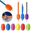 Mehrfarbige Schaumstoff-Stiftgriffe - Ergonomische Schreibhilfen für Kinder und Anfänger