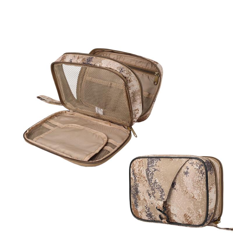 Zuoshuo Double-Layer Hanging Toiletry Bag