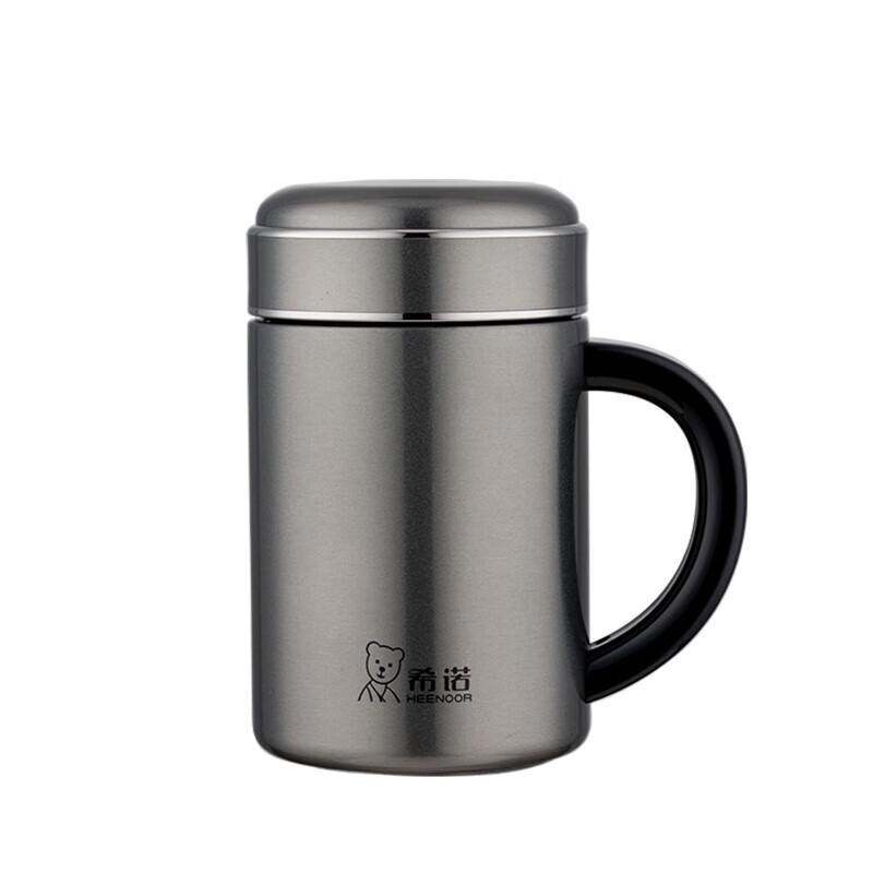Heenoor Men's 500ml 316L Stainless Steel Thermal Tea Mug
