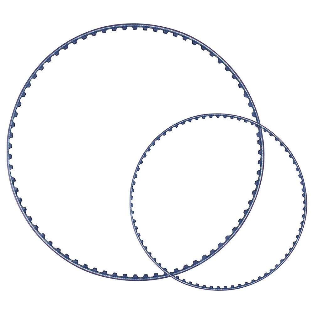 High Quality 2pcs/set Brand New Yard Belt Vacuum Parts Belt Kit Blue For Polaris 360/380 Polyurethane Pool Cleaners