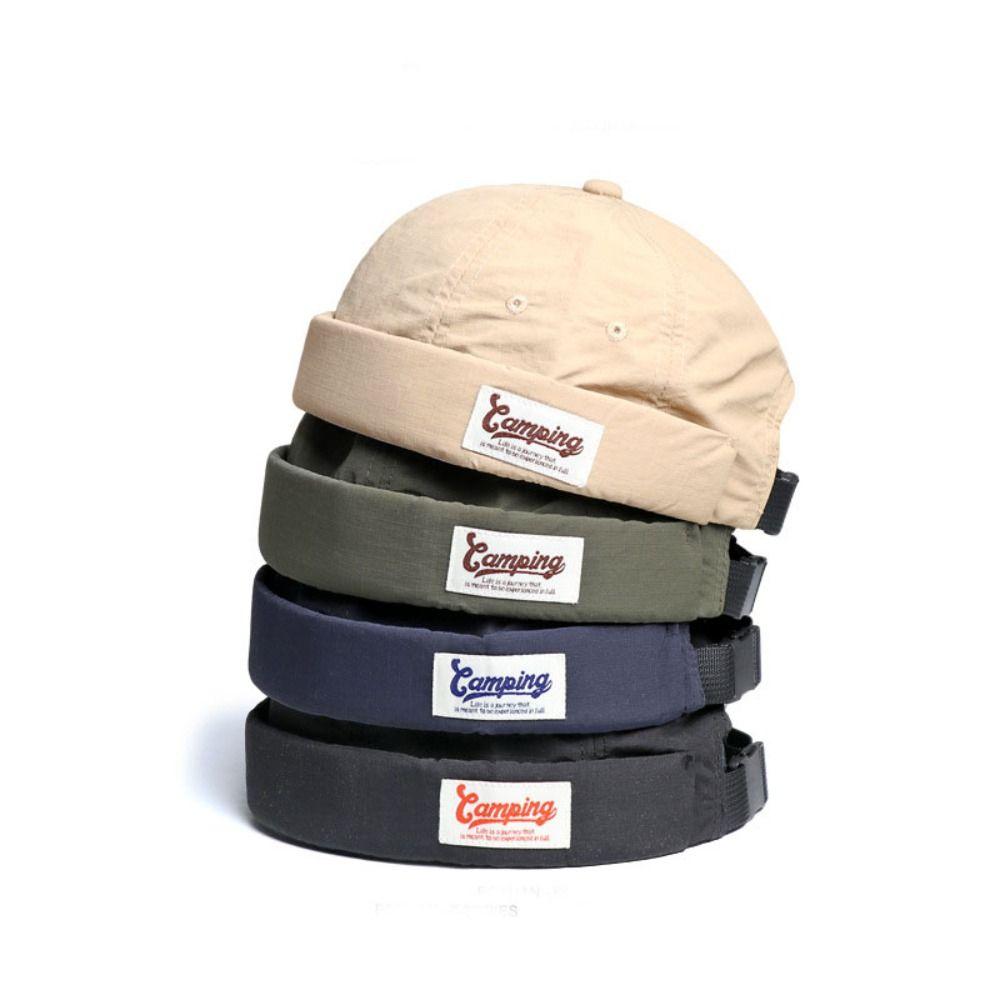 Retro Landlord Hat Quick Drying Skullcap Casual Snapback Hat Unisex