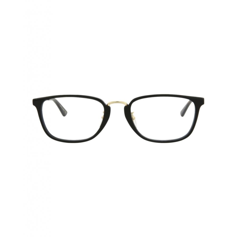 

Gucci Square Frame Ацетатные оптические оправы черное золото прозрачное