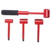 Door Hinge Adjustment Tool Kit 4 In 1 Steel Silicone Hinges Gap Adjusting Wrench Hinge Bender Tool
