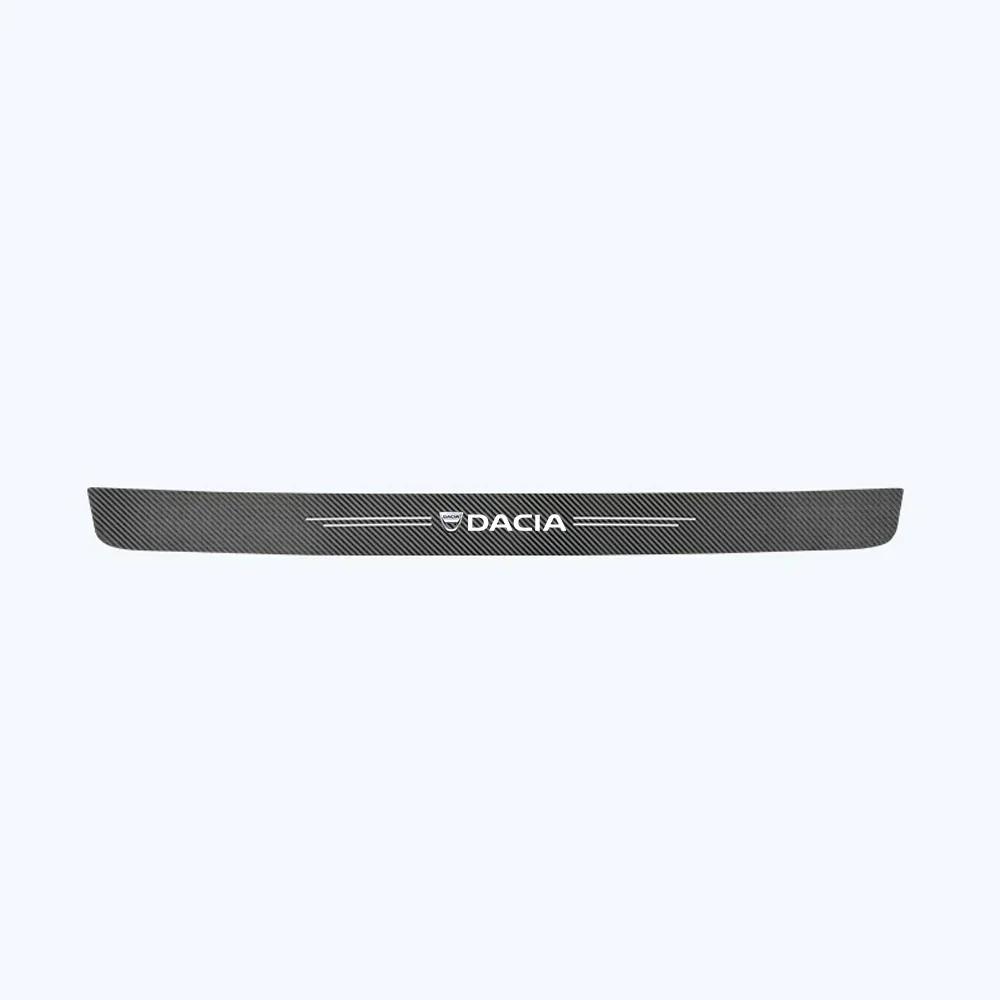1 szt. Ochronna Naklejka na Zderzak Tylnych Drzwi Bagażnika Samochodu dla DACIA Spring Logan Duster Sandero Lodgy Bigster Stepway Dokker Jogger