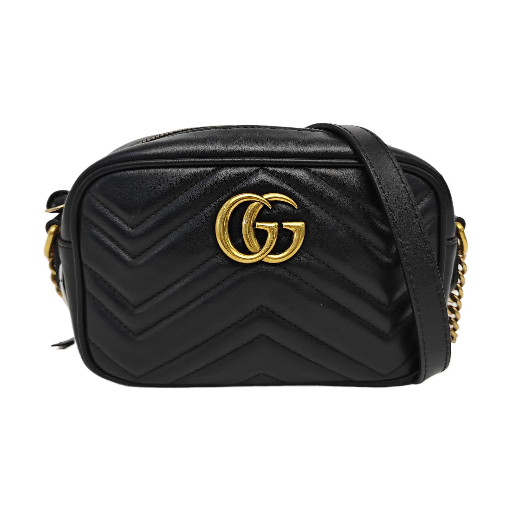 [Pre-Owned] Gucci GG Marmont Matelassé Mini