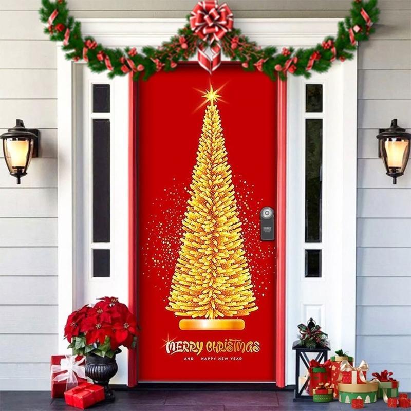 Multiple Use Holiday Door Mats Durable Fade Proof Design Perfect For Christmas Party Homes Decoration X3UC