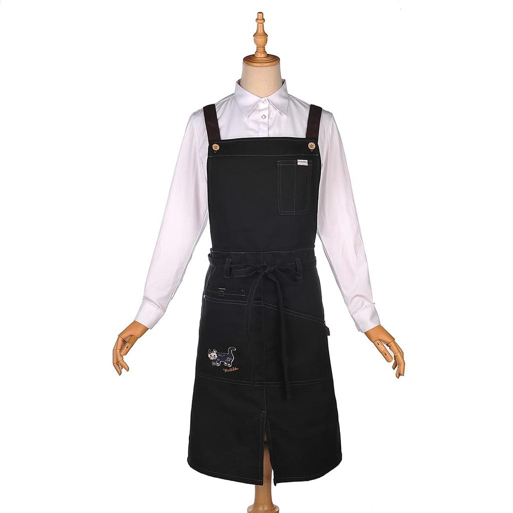 Maekakedo Wrap Apron BK Matilda-san