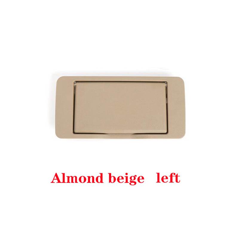 For Mercedes Benz C-Class W203 Sun Visor Shade Mirror Cover Interior Makeup Mirror Cosmetic Mirror Cover Black Beige