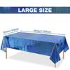137x274cm Glitter Aluminum Foil Tablecloth Wedding Birthday Party Decorations Baby Shower Rectangular Waterproof Tablecloth